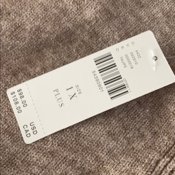 Anthropology Margarita tunic size 1X long sleeve - Picture 6 of 8